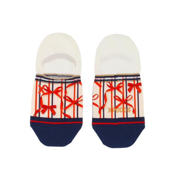 XPOOOS_Women_Footies_Bow
