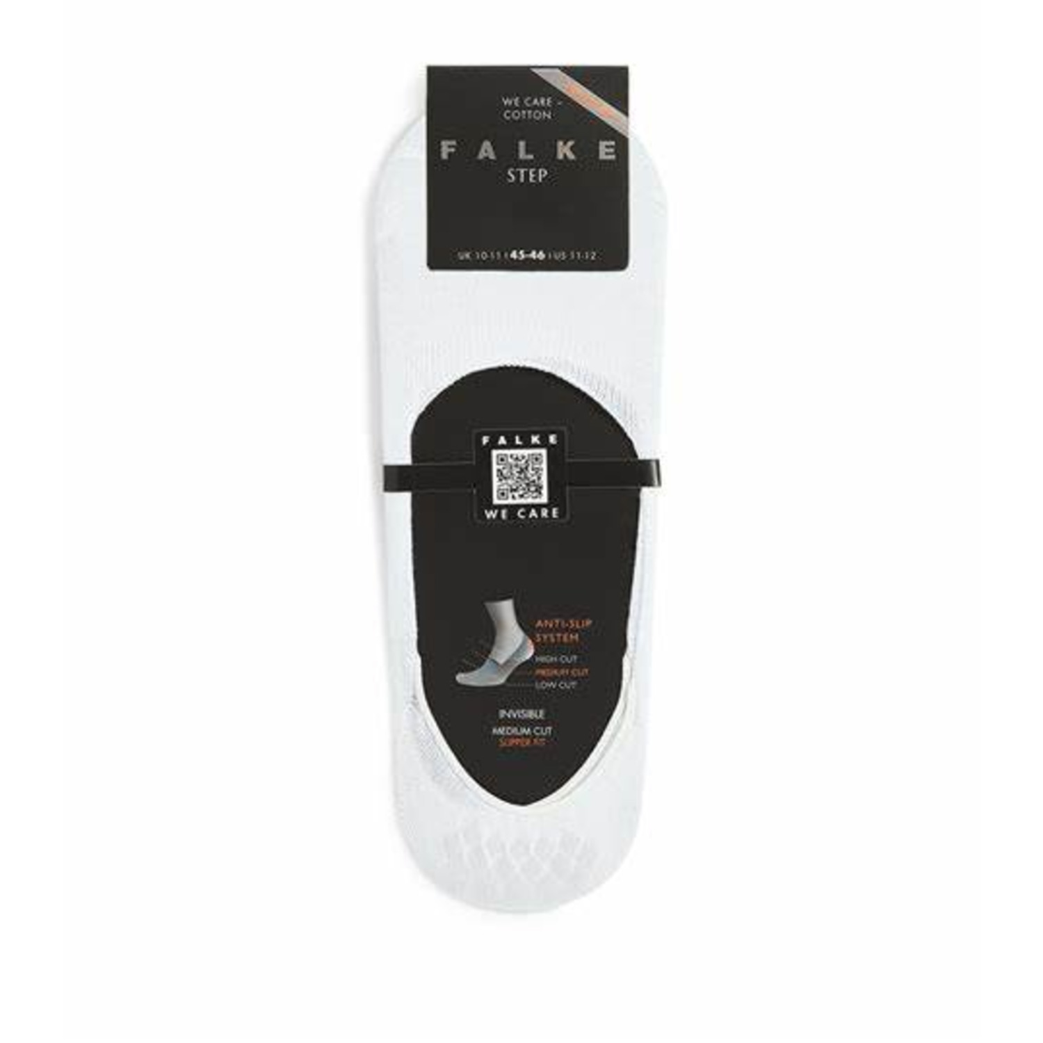 Falke step med.cut 12498 White 47-48