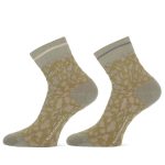 MarcMarcs Women Short Socks Sammy Olive 2-Pack 10102021 35-38