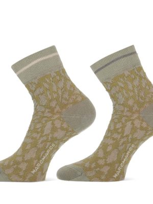 MarcMarcs Women Short Socks Sammy Olive 2-Pack 10102021 35-38