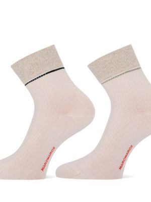 MarcMarcs Women Short Socks Sis 2-Pack 101012023 Cream 35-38