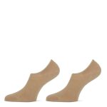 MarcMarcs Unisex Invisible Footies Cotton Beige 91530 43-46