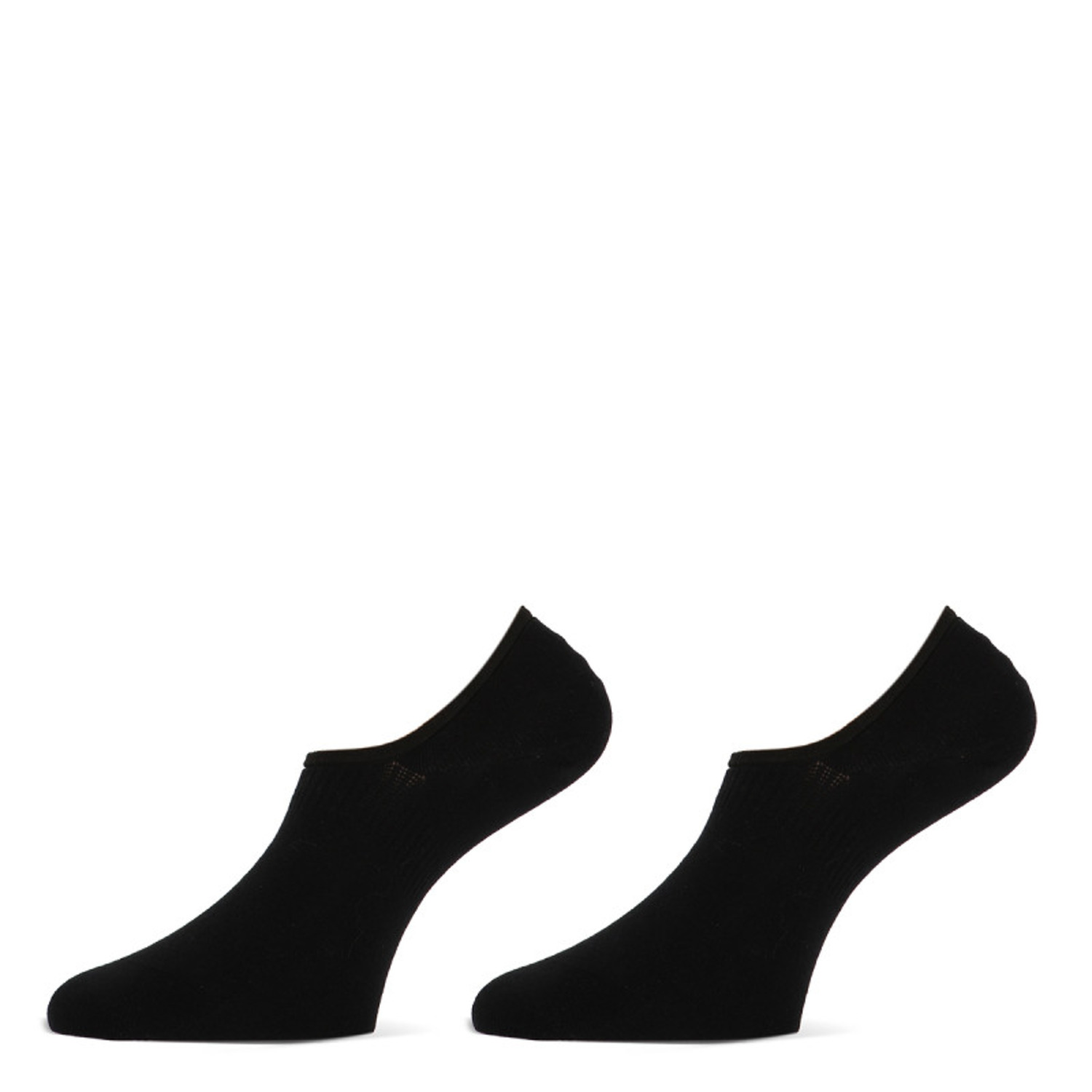 MarcMarcs Unisex Invisible Footies Cotton Black 91530 43-46