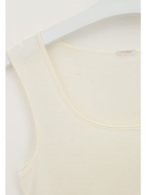 Oroblu perfectline cashmere top VOBT67045 Ivory M