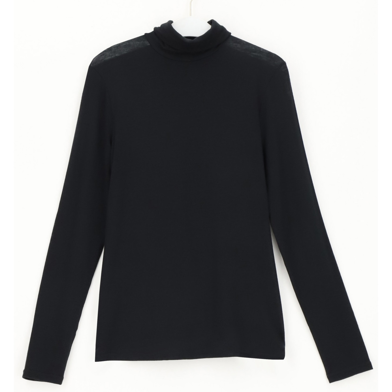 Oroblu Perfectline turtle neck Cashmere LS Black VOBT67057 M