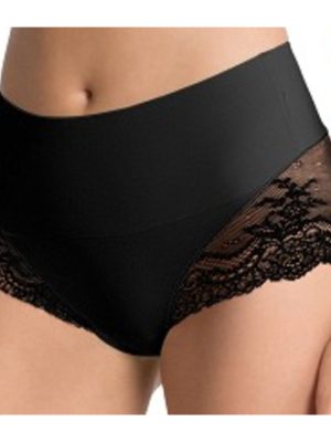 Spanx SP0515 Black XL undie-tectable Lace Hi-Hipster